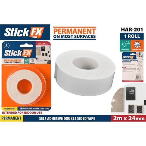 Double Sided Tape-24mmx2M-Foam