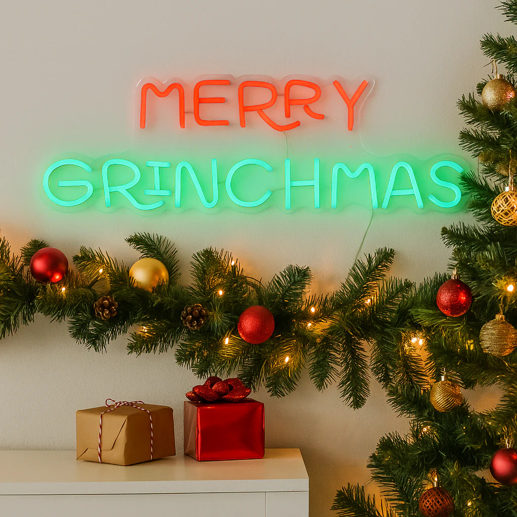 Dr. Seuss Neon Merry Grinchmas