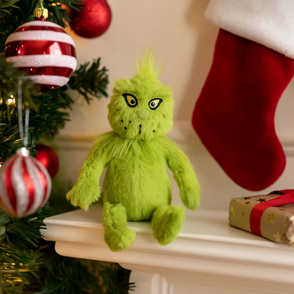 Dr. Seuss Plush Grinch 2.54cm
