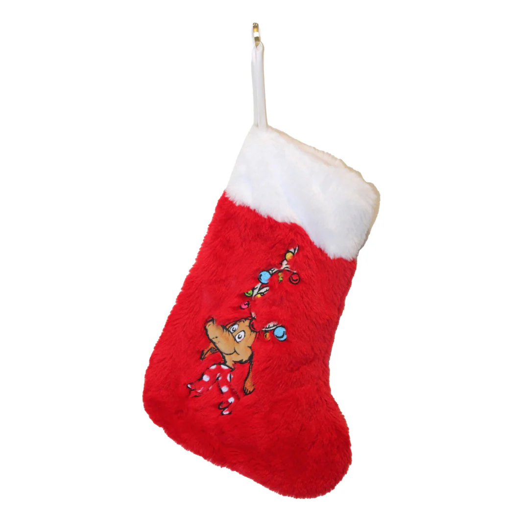 Dr. Seuss Red Max Stocking 35cm - Image 2