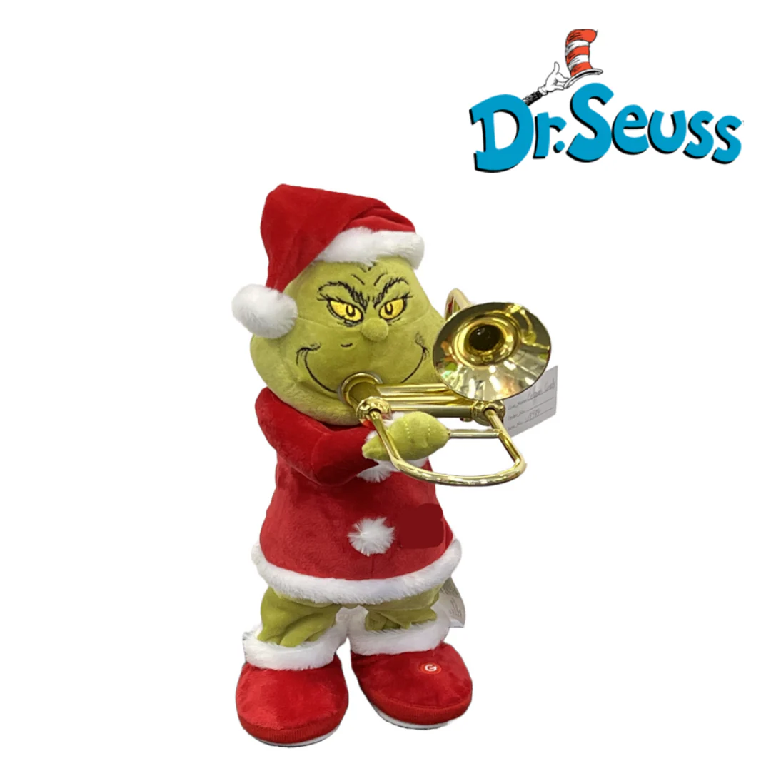 Dr. Seuss Standing Trombone Animated Plush 20x22x31cm - Image 2