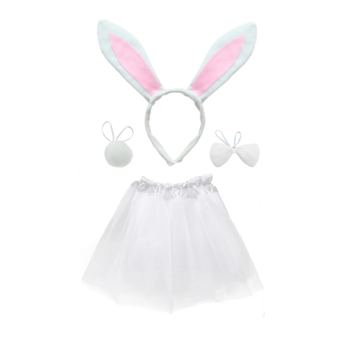 Tutu Easter Bunny 4pc Set Assorted - Image 2