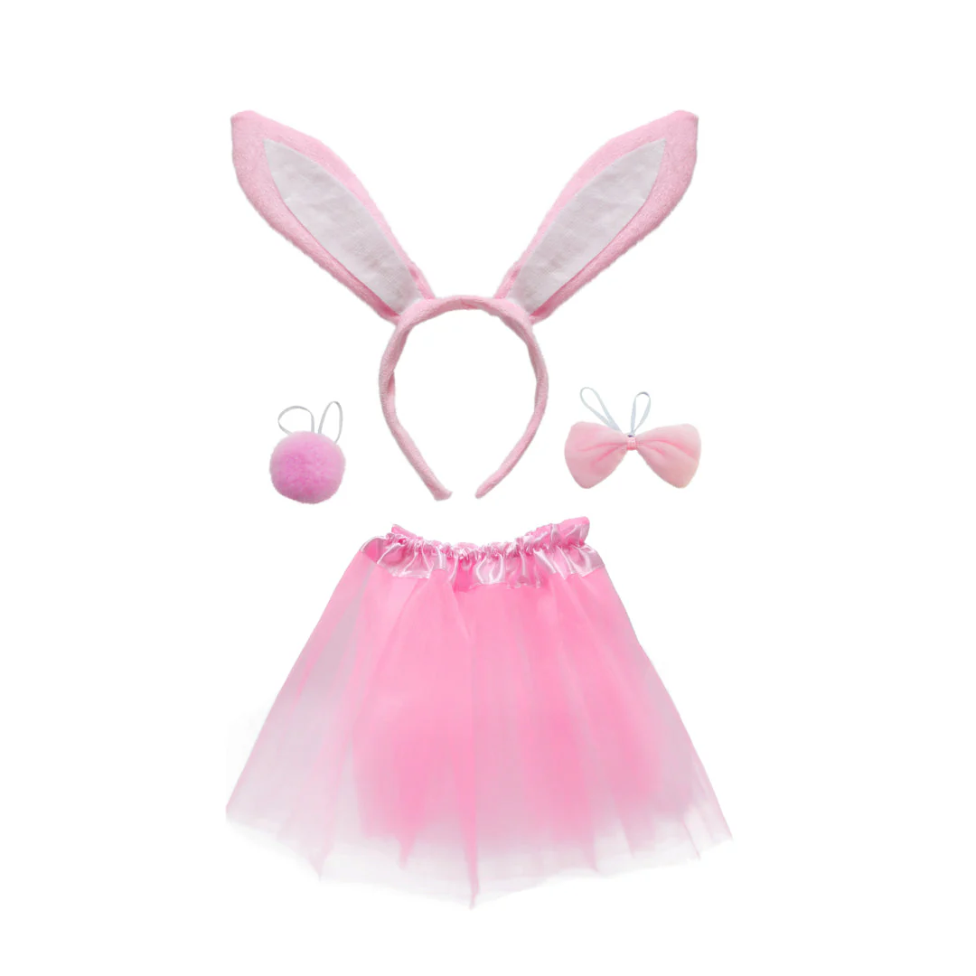 Tutu Easter Bunny 4pc Set Assorted - Image 3