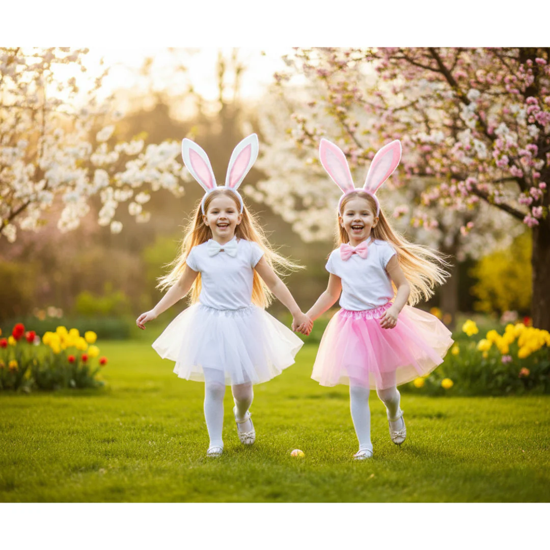 Tutu Easter Bunny 4pc Set Assorted - Image 6