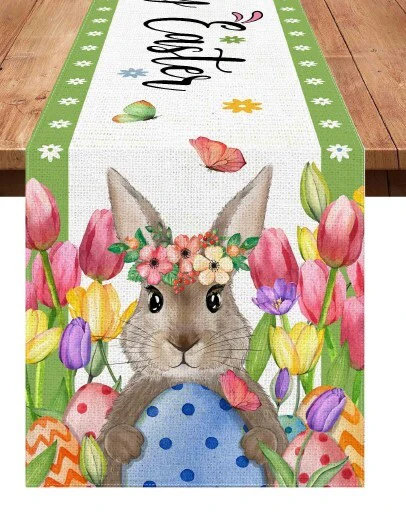 Easter Deluxe Table Runner Assorted - Image 5