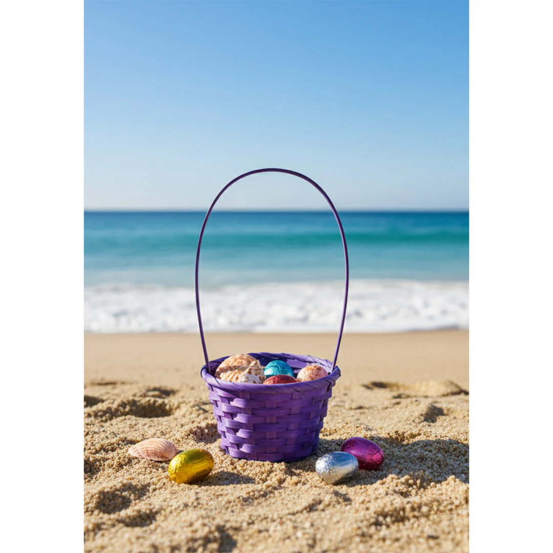 Easter Egg Basket Round Assorted - Image 8
