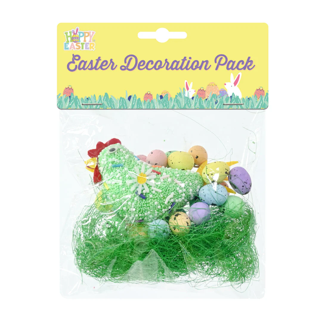 Easter Hat Decos Chicken Eggs Grass Assorted - Image 5