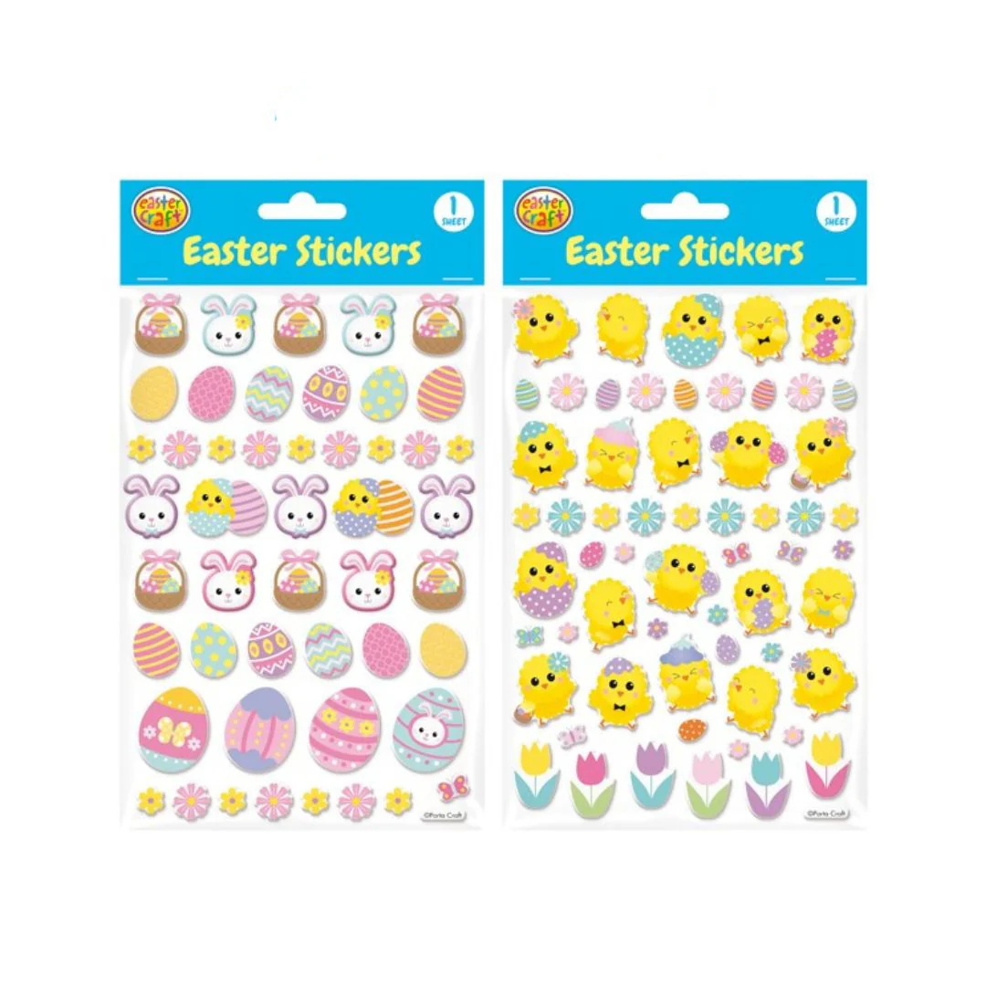 Crystal Stickers 1 Sheet 2 Assorted Designs