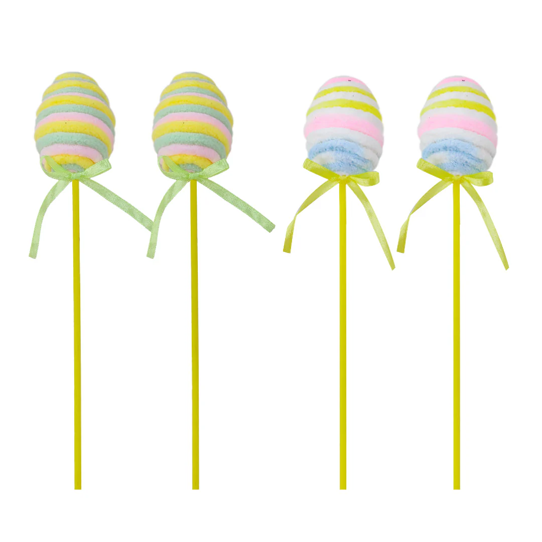 Easter Plush Egg Pick 2pk 30cm Assorted - Image 4