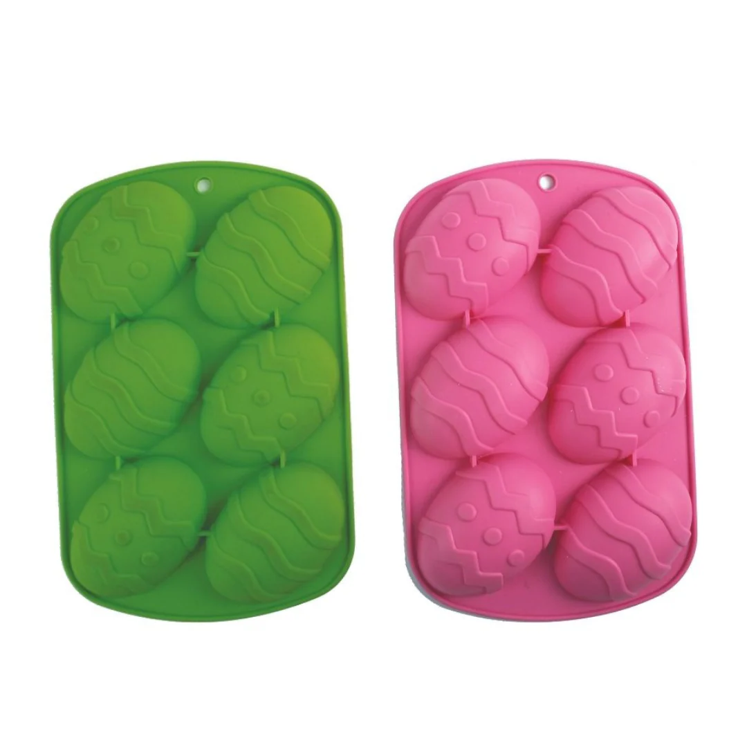 Easter Silicone Mold Large Eggs Assorted