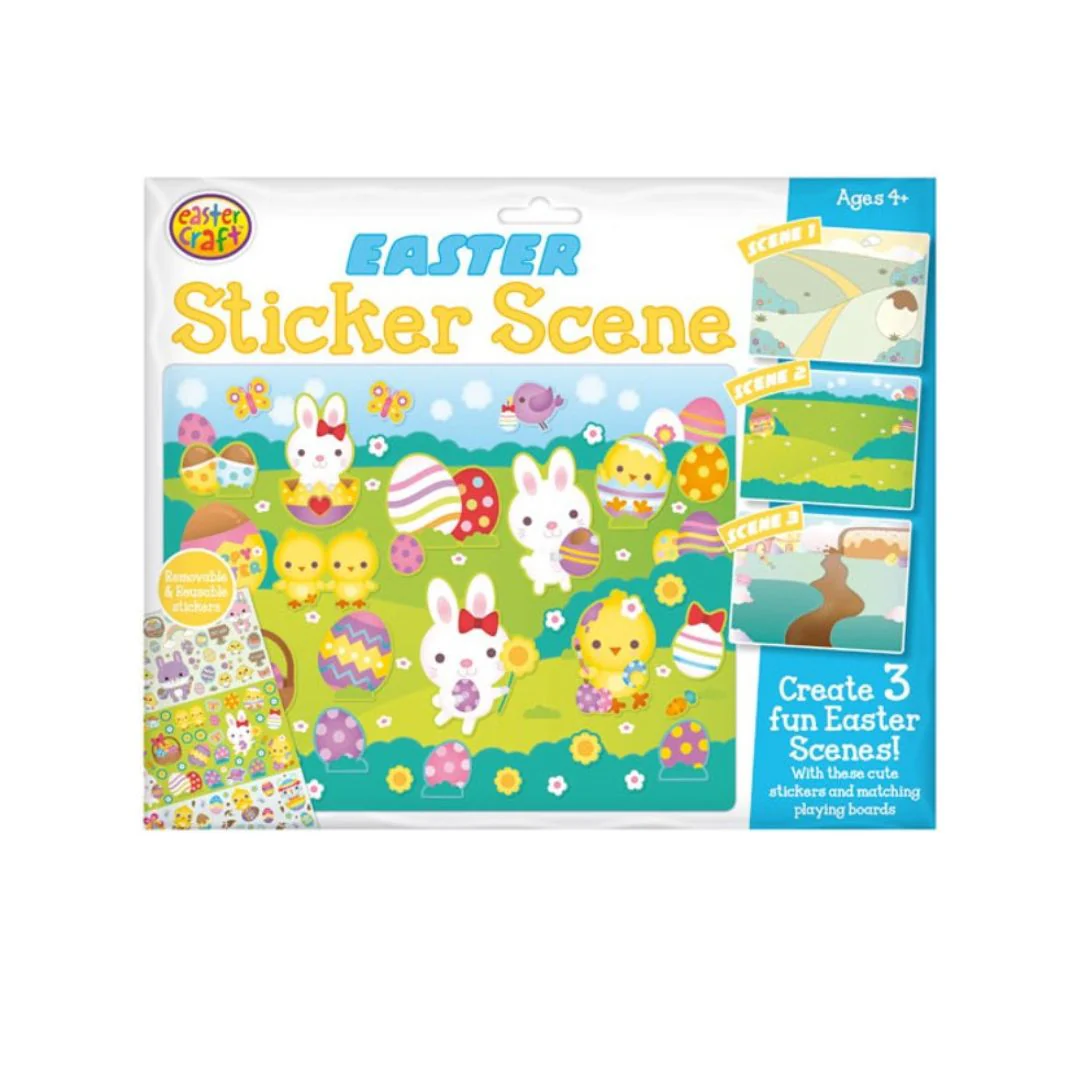 Easter Sticker Scene Kit