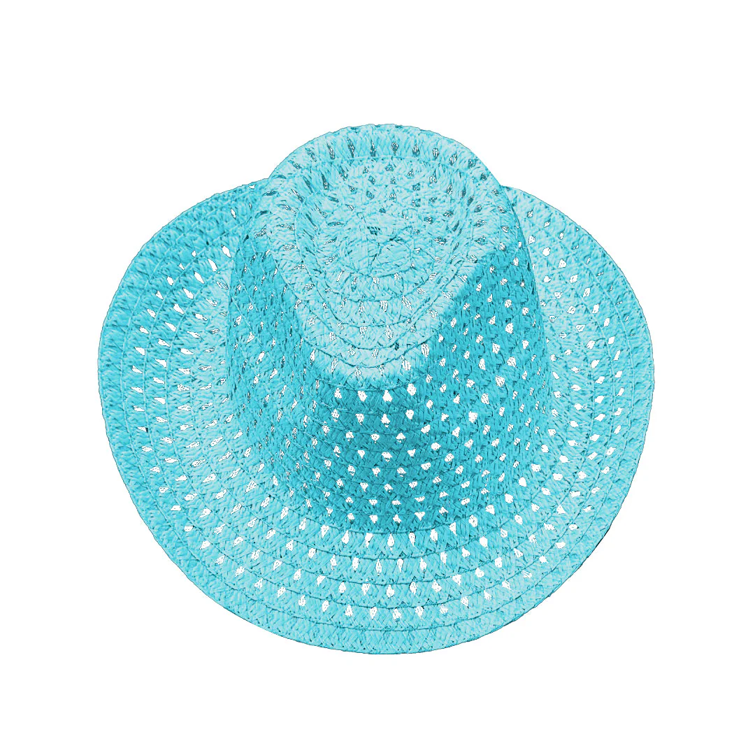 Easter Straw Cowboy Hat Assorted - Image 4