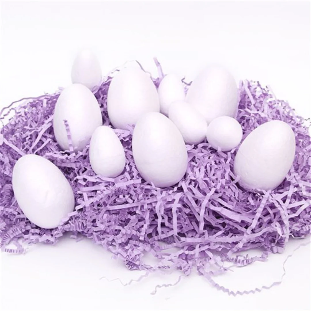 3A SIZES EASTER STYROFOAM EGG