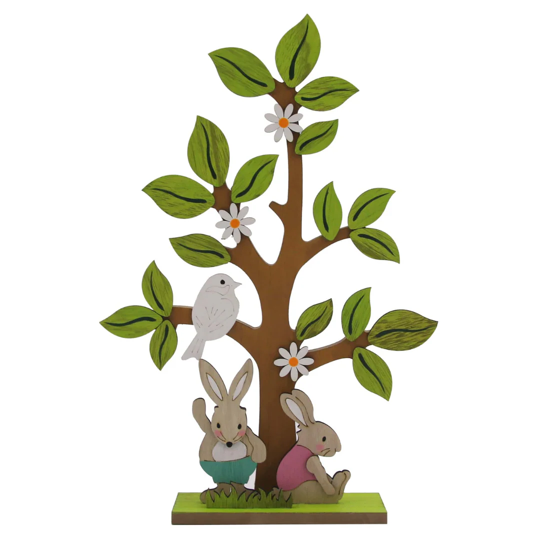 EASTER TREE TABLE DECO 25.5x6x37.5CM
