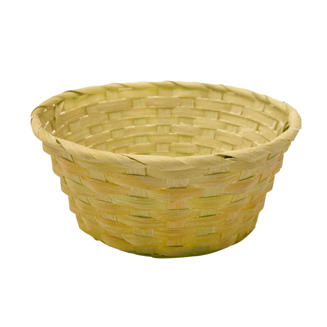 Easter Woven Basket Round Assorted - Image 2