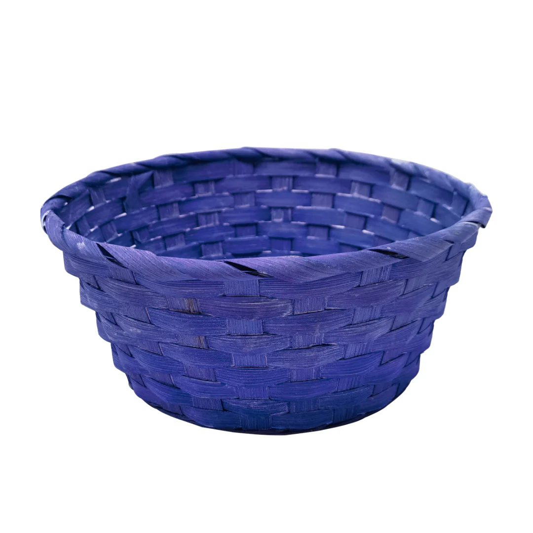Easter Woven Basket Round Assorted - Image 4