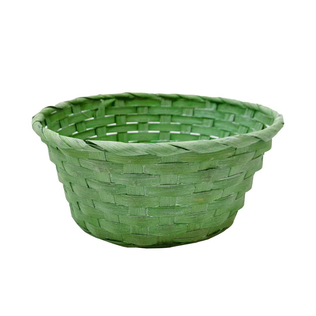 Easter Woven Basket Round Assorted - Image 5