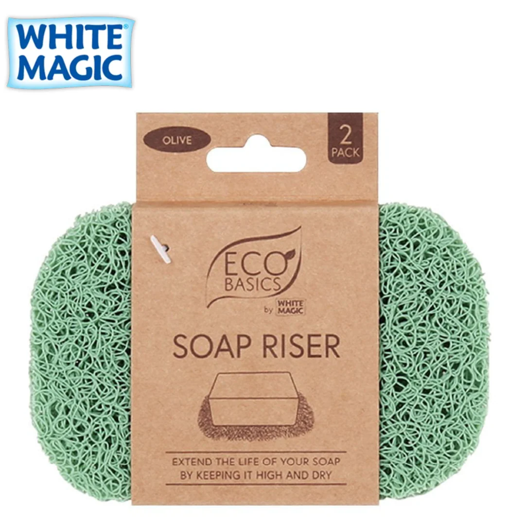 Eco Basics Soap Riser Olive White Magic