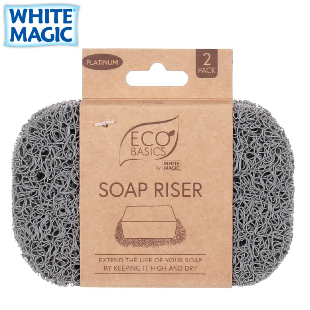 Eco Basics Soap Riser Platinum White Magic