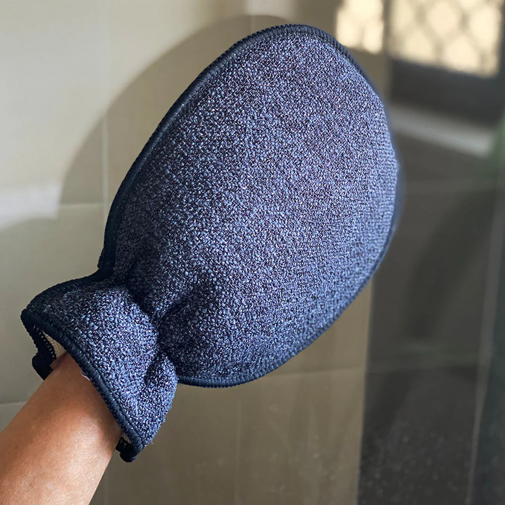 Eco Cloth Bathroom Glove Midnight White Magic - Image 4