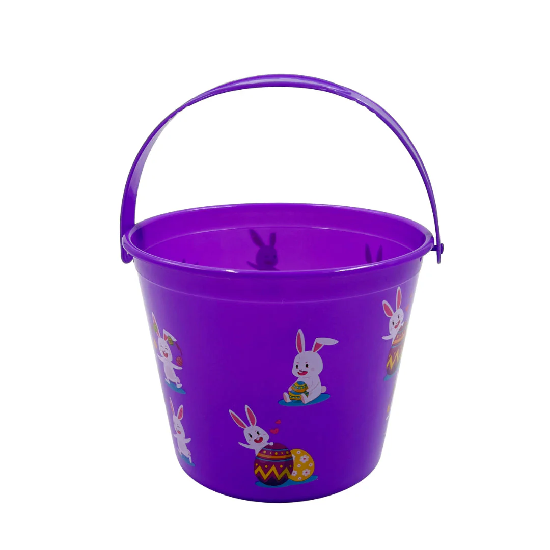 Easter Bucket Plastic Assorted - Image 3