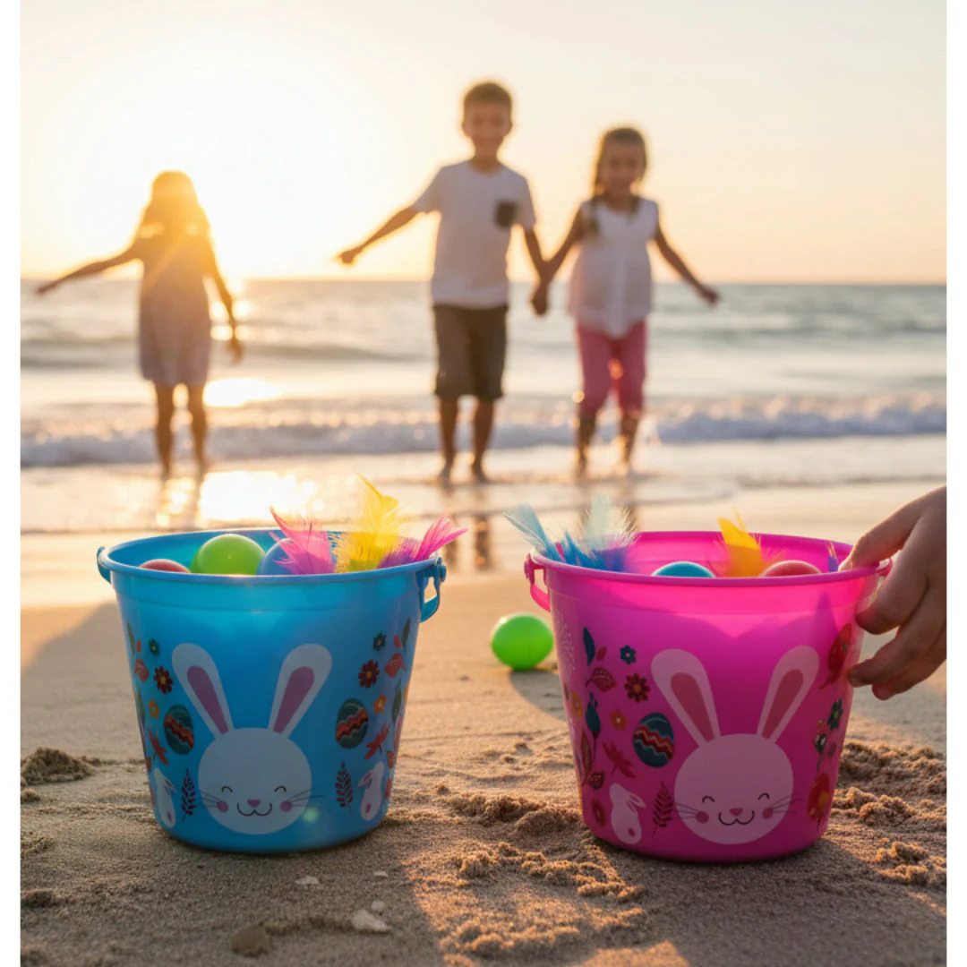 Easter Bucket Plastic Assorted - Image 6