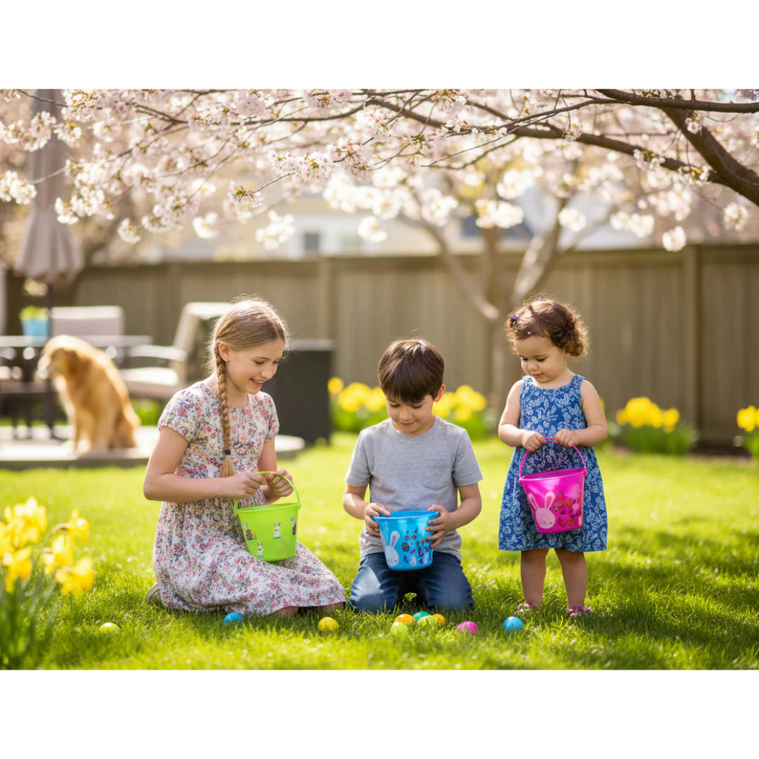 Easter Bucket Plastic Assorted - Image 7
