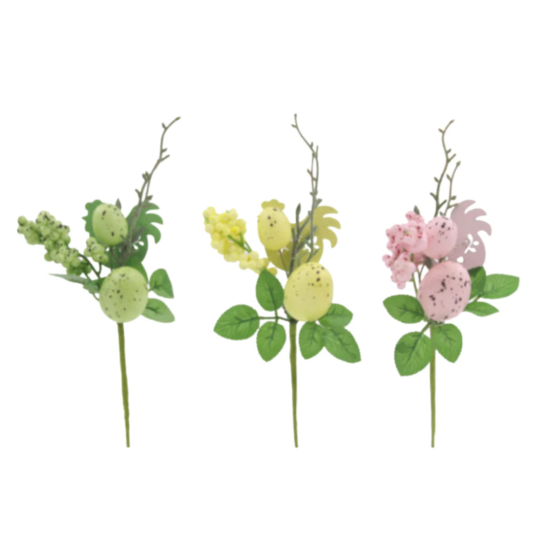 Egg Picks 27x13cm 3 Assorted