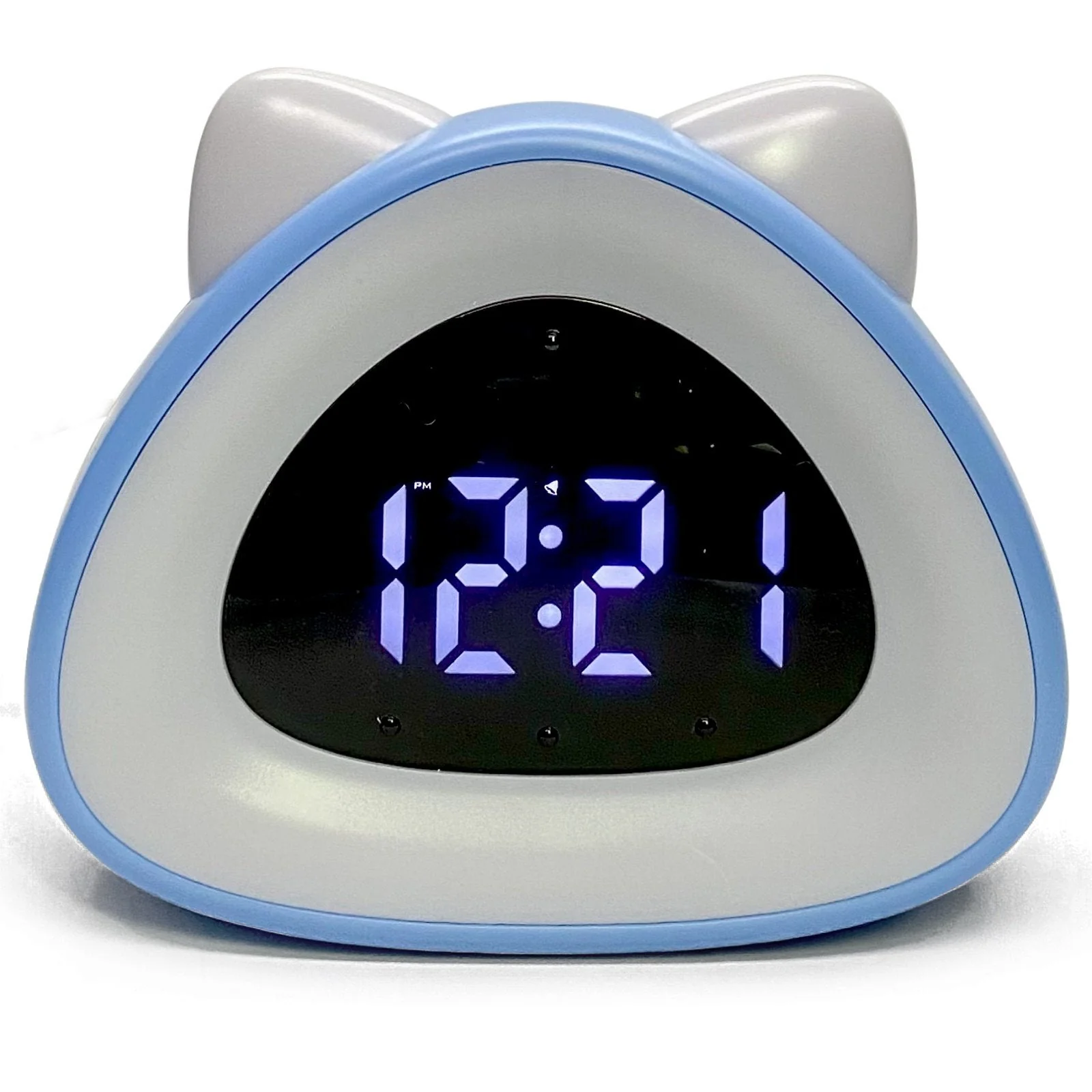 Eurie Cat Ears Sunrise Light Digital Alarm Clock 13x6.5x11cm Assorted - Image 5