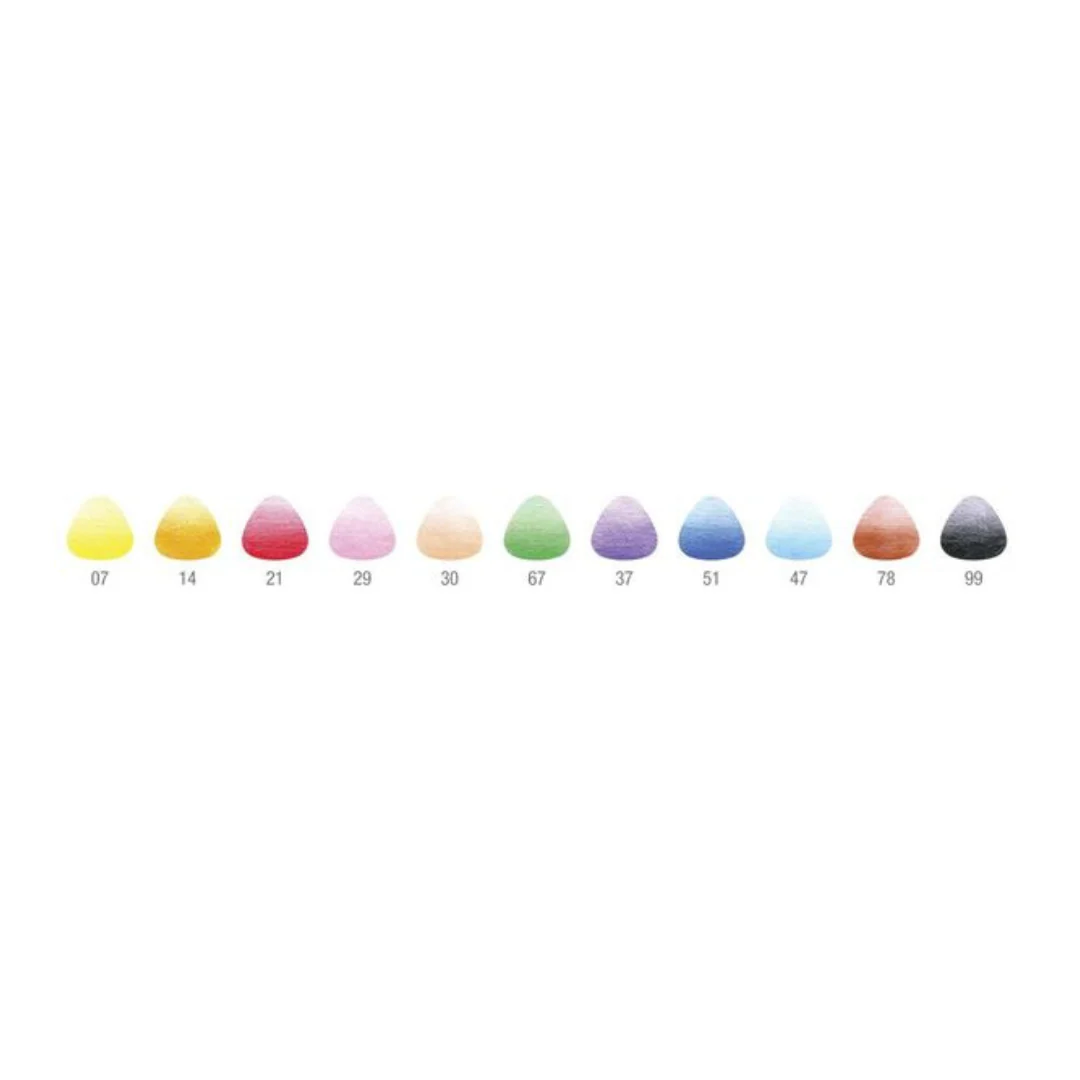 Faber Castell Triangular Colour Pencils Assorted Pack of 12 - Image 4