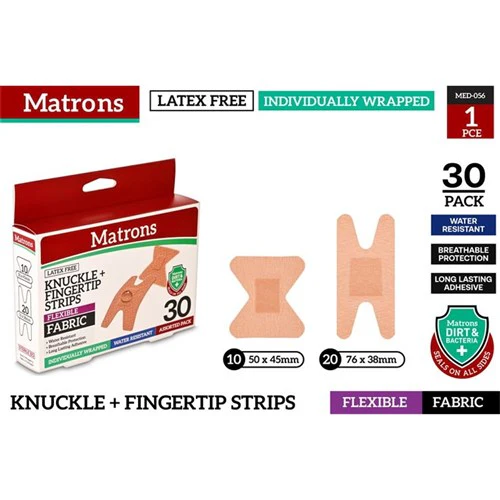 Fabric Knuckle & Fingertip Strips