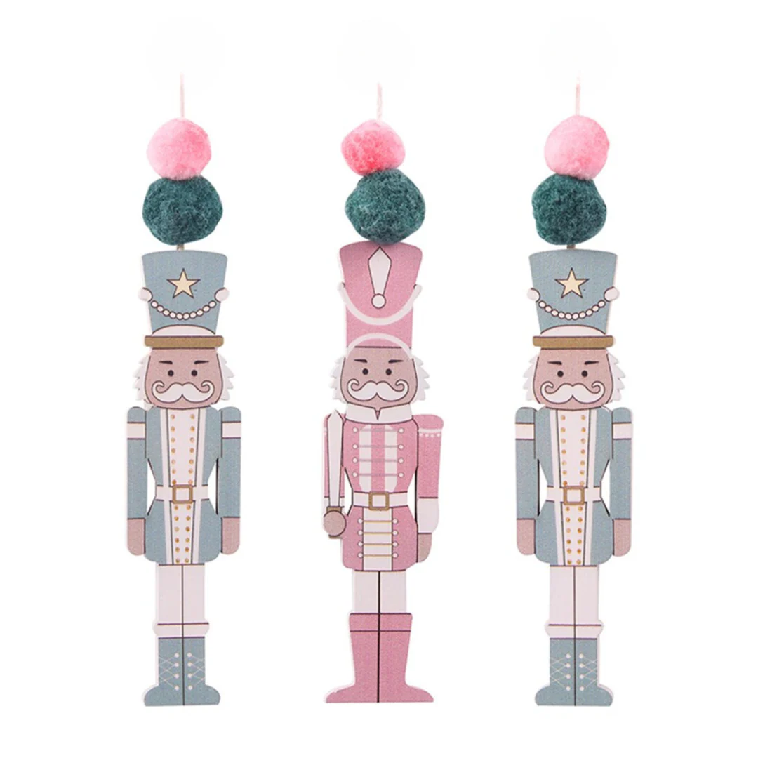 Fairy Floss Nutcracker Tree Ornaments 4.5x13cm - Image 2