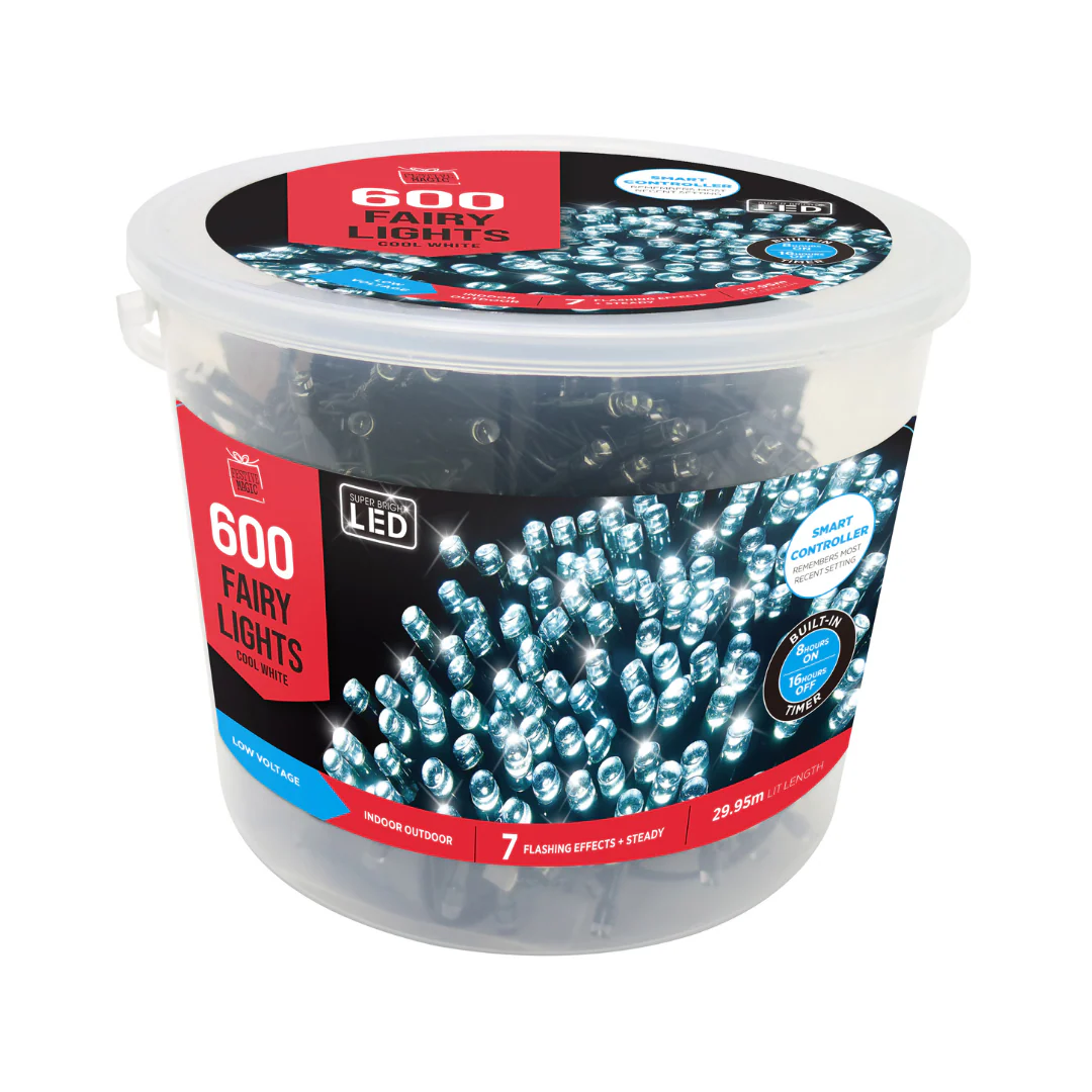 LEDs Flashing 600 Cool White Tub