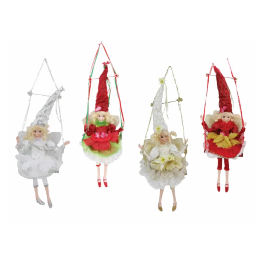 Fairy On Swing 66cm Assorted