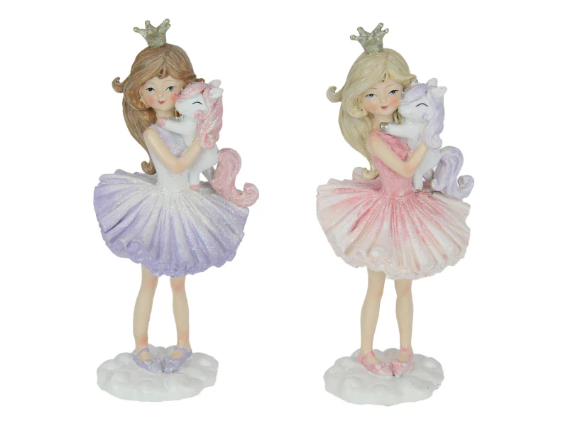 Fairy Princess Hugging Unico 18Cm