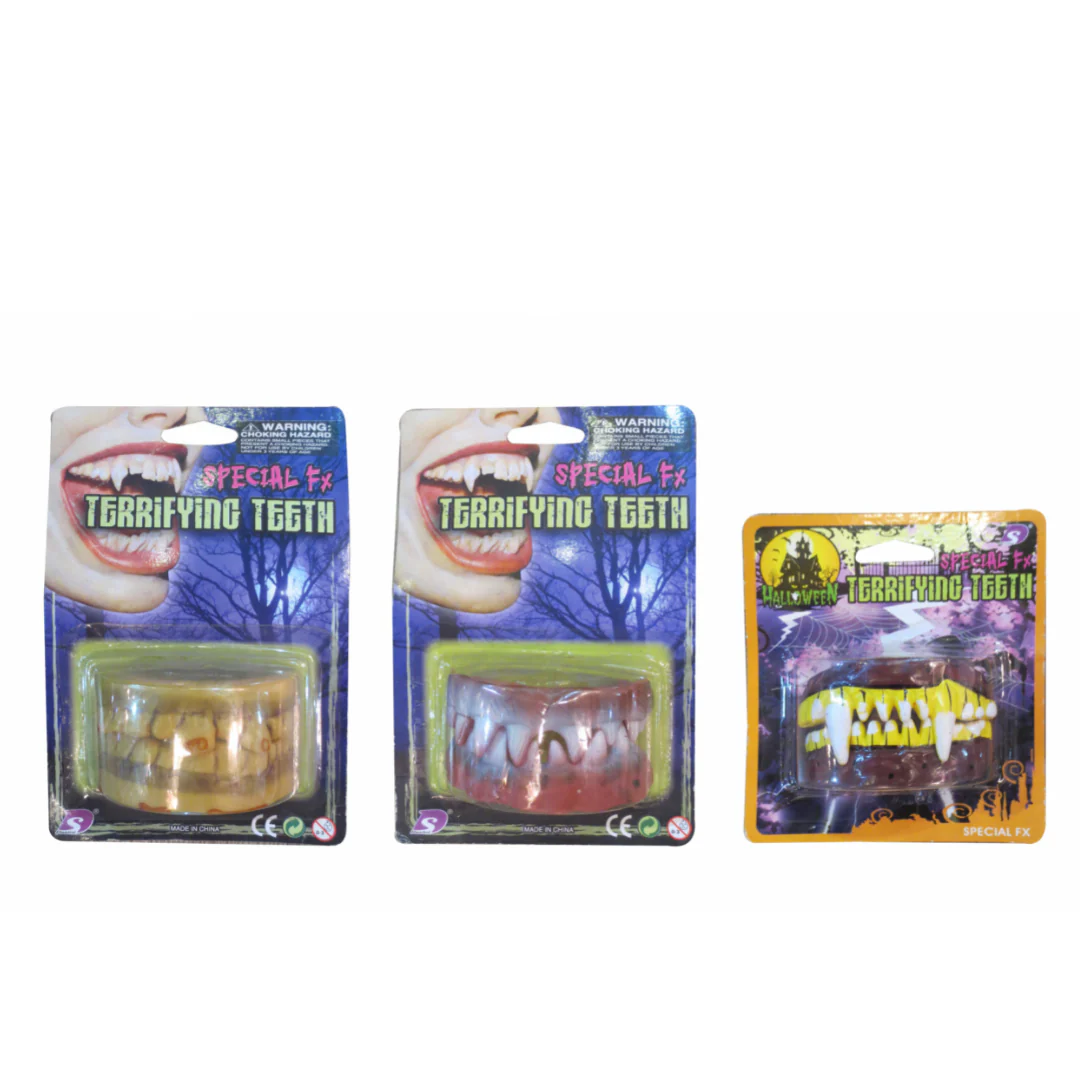 Fake Terrifying Teeth 3 Asstd