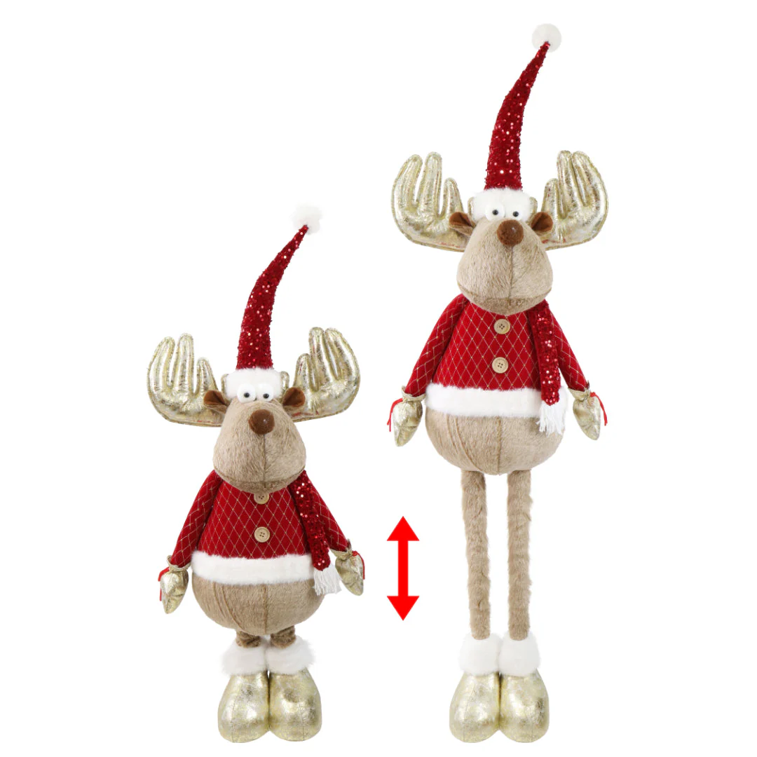 Fancy Festive Reindeer Extendable 150cm Assorted - Image 2