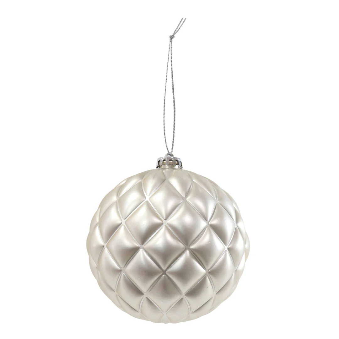 Fancy Metallic Bauble 15cm Assorted - Image 6