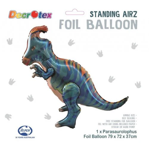 Foil Balloon AirZ PARASAUROLOPHUS StandIng Decrotex - Image 2