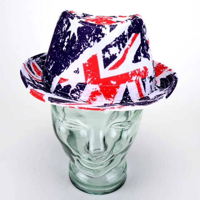 Fedora Hat Adults Printed Australiana Design - Image 2