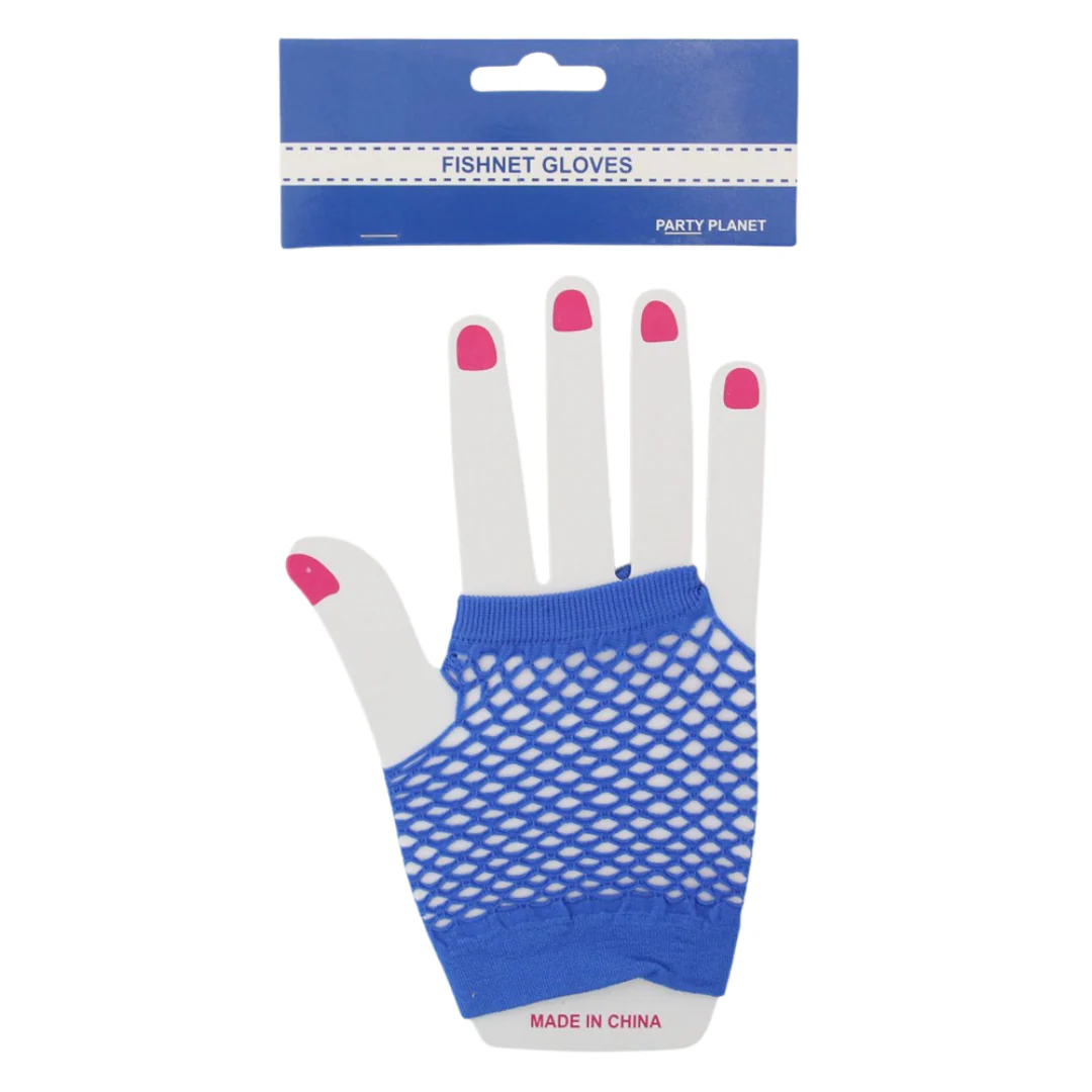 FISHNET GLOVESBLUE