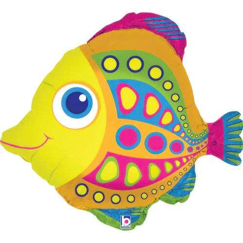 Foil Balloon 22inch Chip Fish Shape