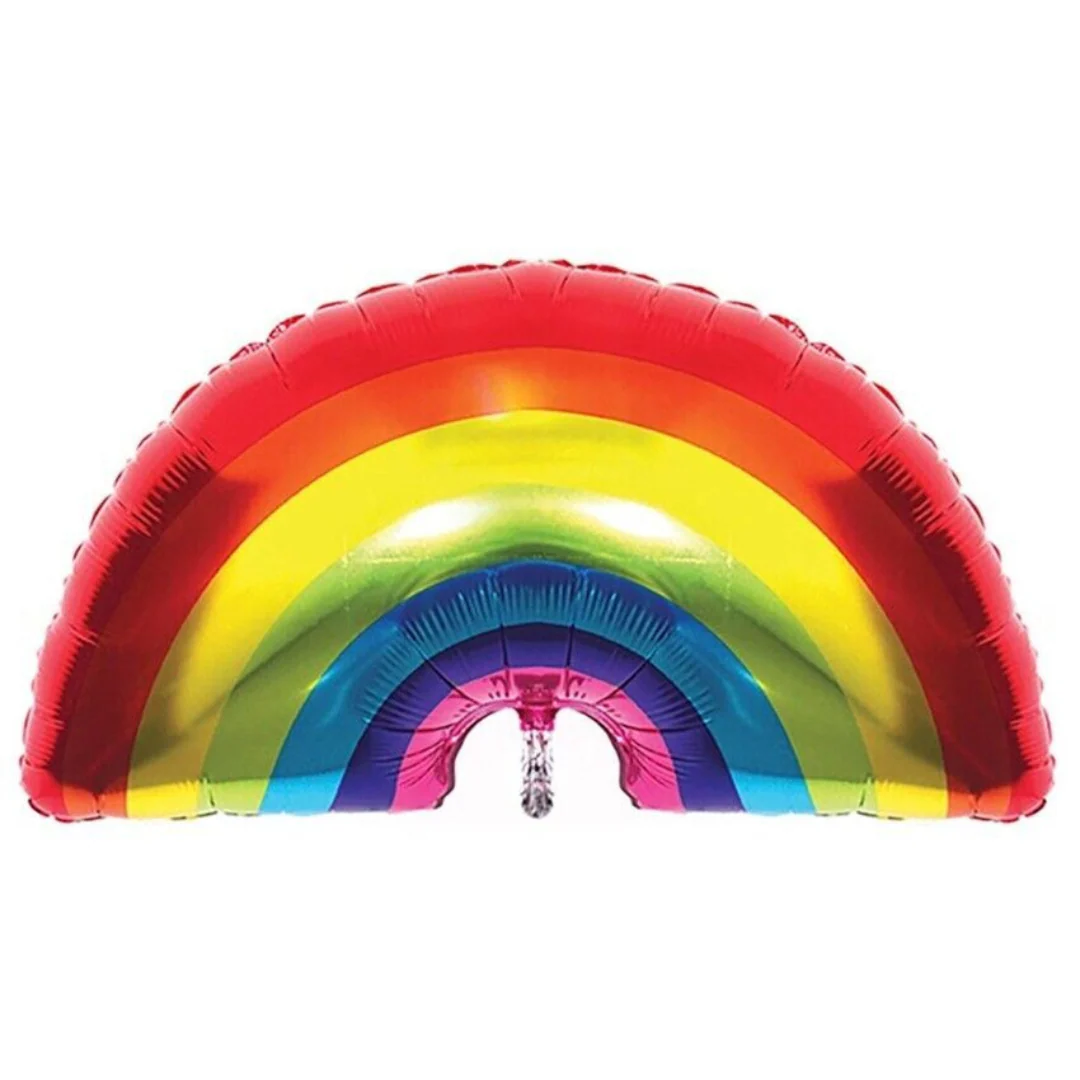 BALN FOIL 60CM 1PK RAINBOW