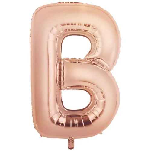 FOIL BALLOON 86CM DECROTEX ROSE GOLD - B