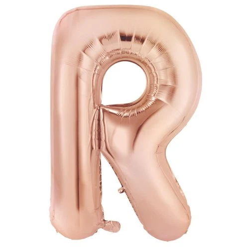 FOIL BALLOON 86CM DECROTEX ROSE GOLD - R