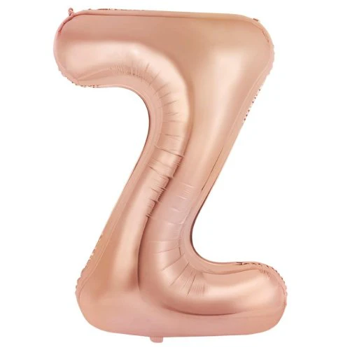 FOIL BALLOON 86CM DECROTEX ROSE GOLD - Z