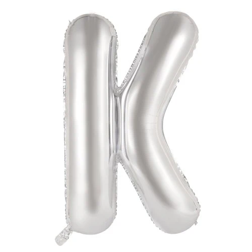 FOIL BALLOON 86CM DECROTEX SILVER - K