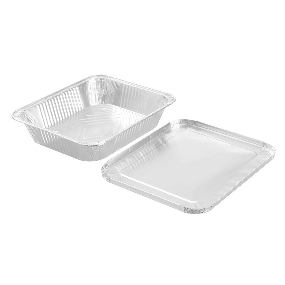 FOIL TRAY WITH FOIL LID 5PK 32X26X6.5CM - Image 7