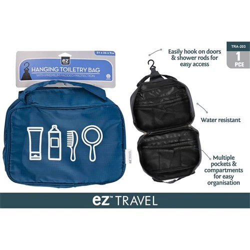 Foldable Hanging Travel ToiletryBag