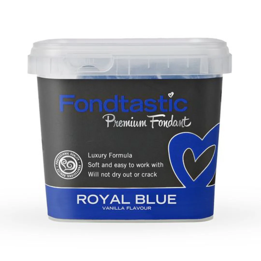 Fondtastic Premium Fondant 1kg Royal Blue